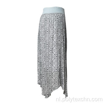 Vrouwelijke Boho Holiday Rayon rok Sun